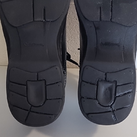 Black Comfort Oxfords Classic Lace up Core Technology - Picture 9 of 11